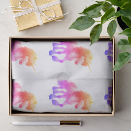 Papel De Seda Unicornio Neon