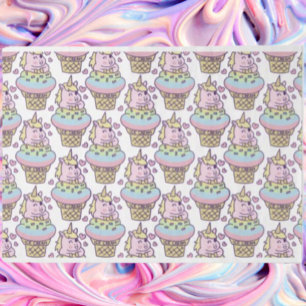 Papel de seda Unicornio Orgullo Dulce