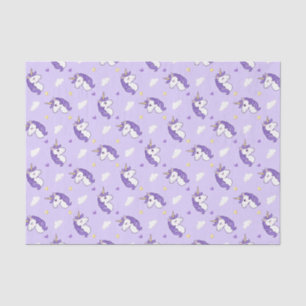 Papel De Seda Unicornios