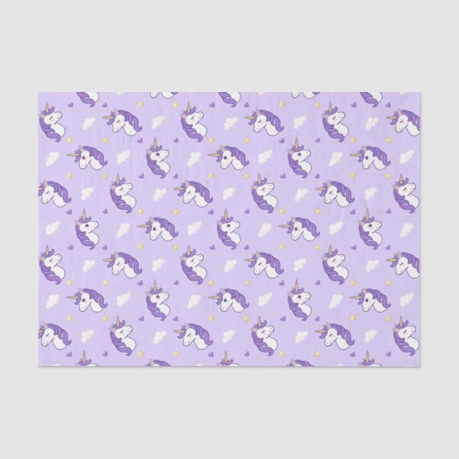 Papel De Seda Unicornios (Anverso)