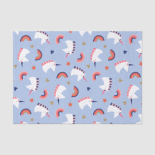 Papel De Seda Unicornios