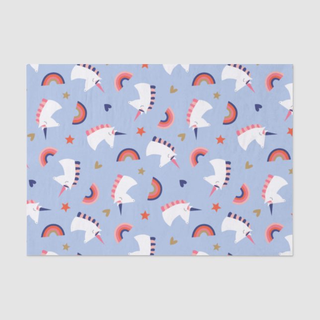 Papel De Seda Unicornios (Anverso)