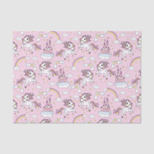 Papel De Seda Unicornios Bailarines