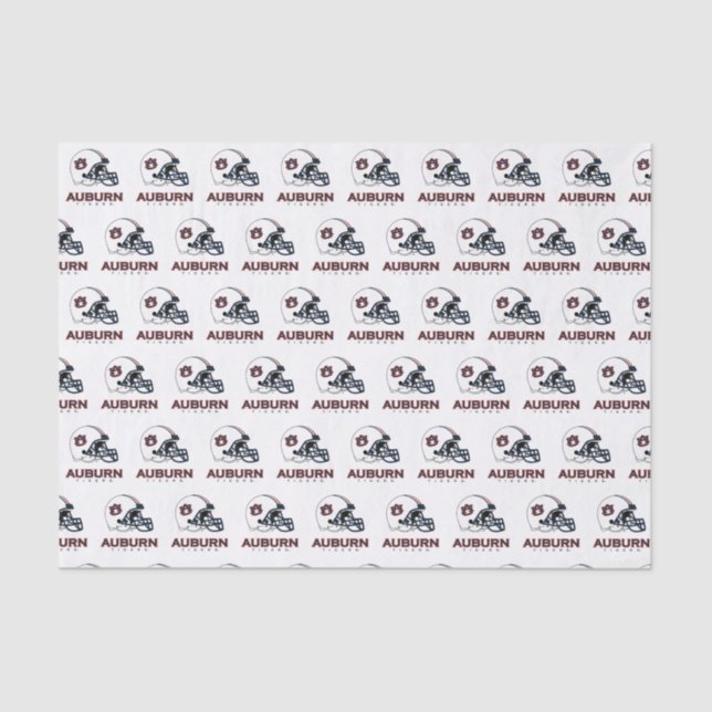 Papel De Seda Universidad Auburn | Vacaciones (Anverso)
