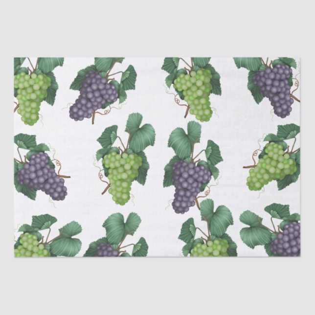 Papel De Seda Uvas (Anverso)
