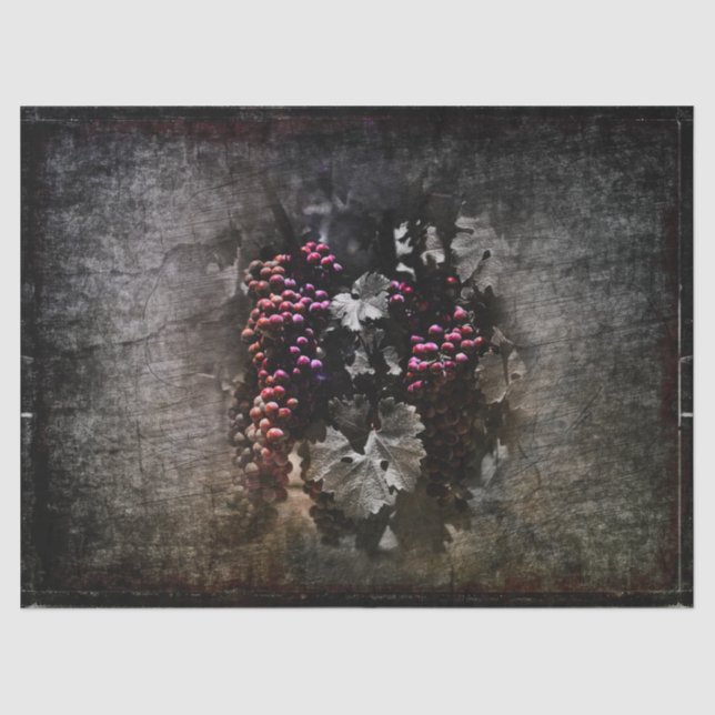Papel De Seda Uvas antiguas (Anverso)