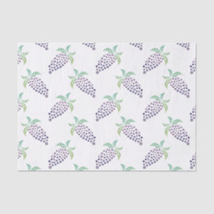 Papel De Seda Uvas de la acuarela