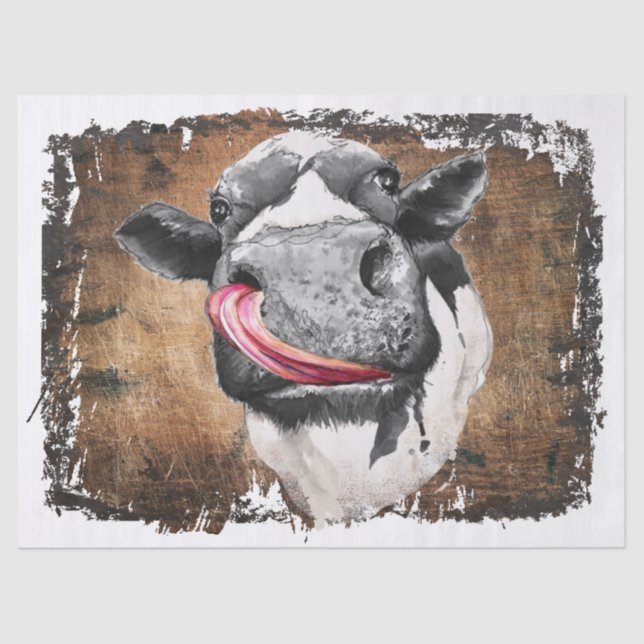 Papel De Seda Vaca (Anverso)