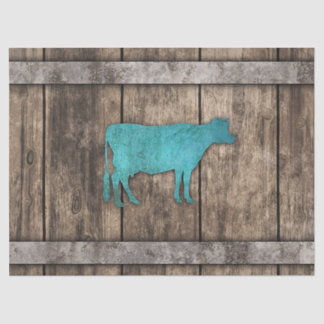 Papel De Seda Vaca (barril) (Anverso)