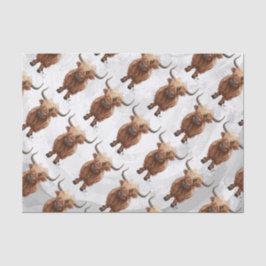 Papel De Seda Vaca Highland