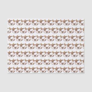 Papel De Seda Vaca linda de Kawaii
