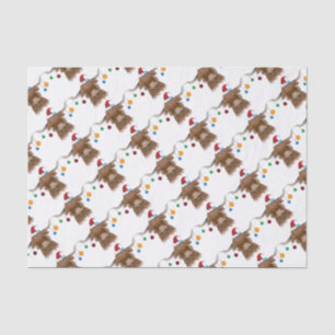 Papel De Seda Vaca navidad