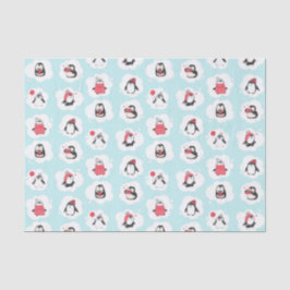 Papel De Seda Vacaciones de invierno en Pingüino