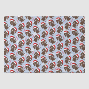 Papel De Seda Vacaciones de Navidades de chocolate de pelo largo