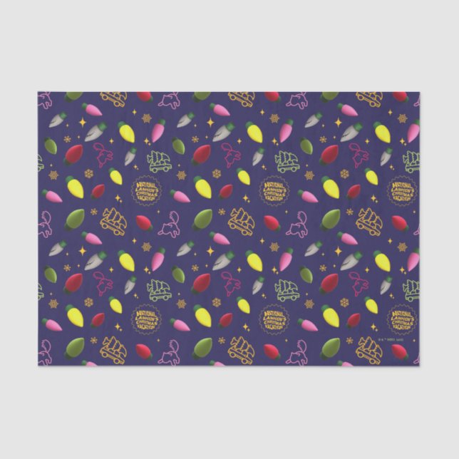 Papel De Seda Vacaciones de navidades | Patrón de vacaciones (Anverso)