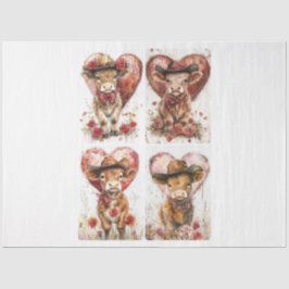 Papel De Seda Valentin Rustic Highlanders