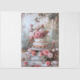 Papel De Seda Valentine Cake