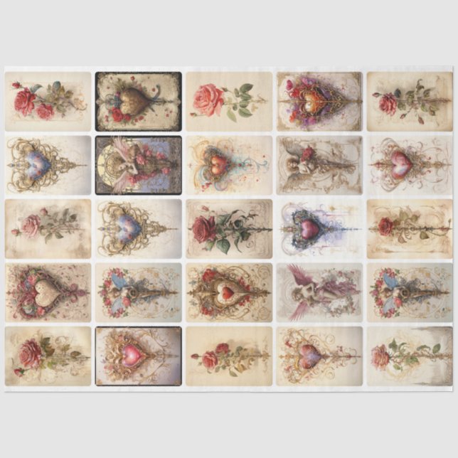 Papel De Seda Valentine Jewelry Maker (Anverso)