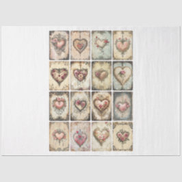 Papel De Seda Valentines Jewelry Maker Hearts