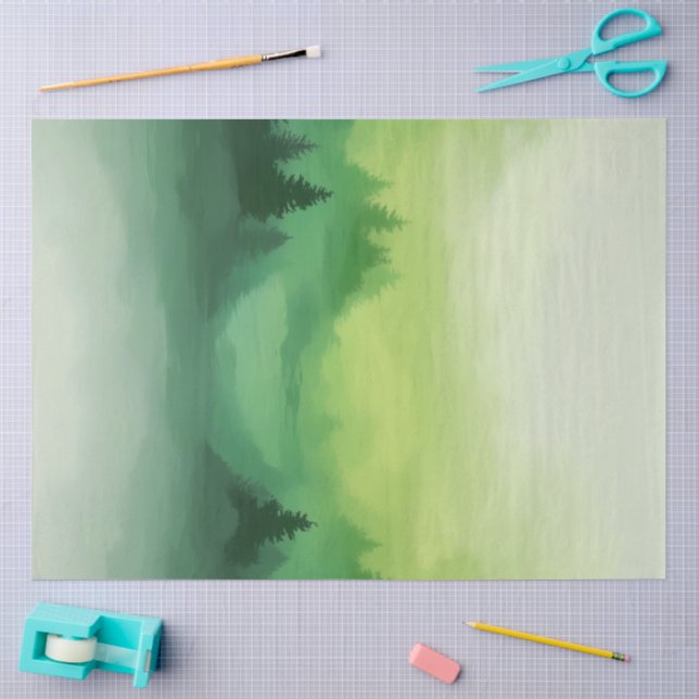 Papel De Seda Valle de ecos silenciosos (Artesanía)