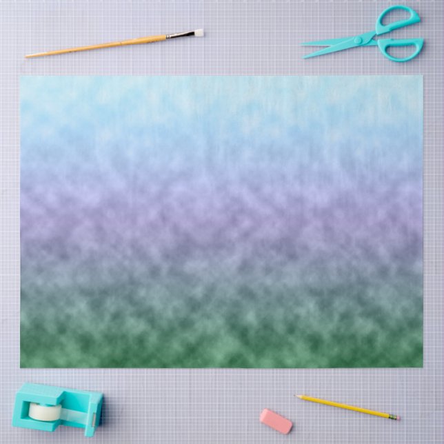Papel De Seda Valle Pastel Susurrante (Artesanía)