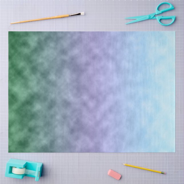 Papel De Seda Valle Pastel Susurrante (Artesanía)
