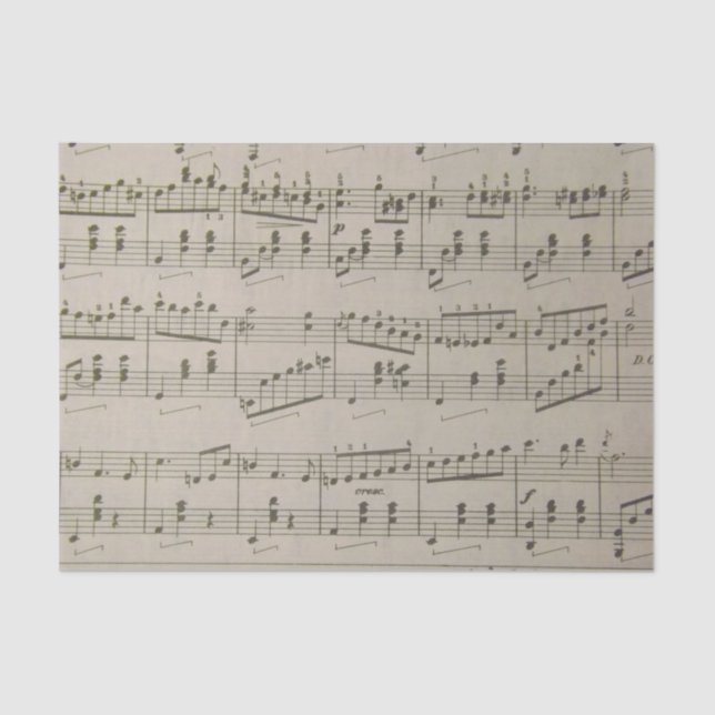 Papel De Seda Vals corriente (Anverso)