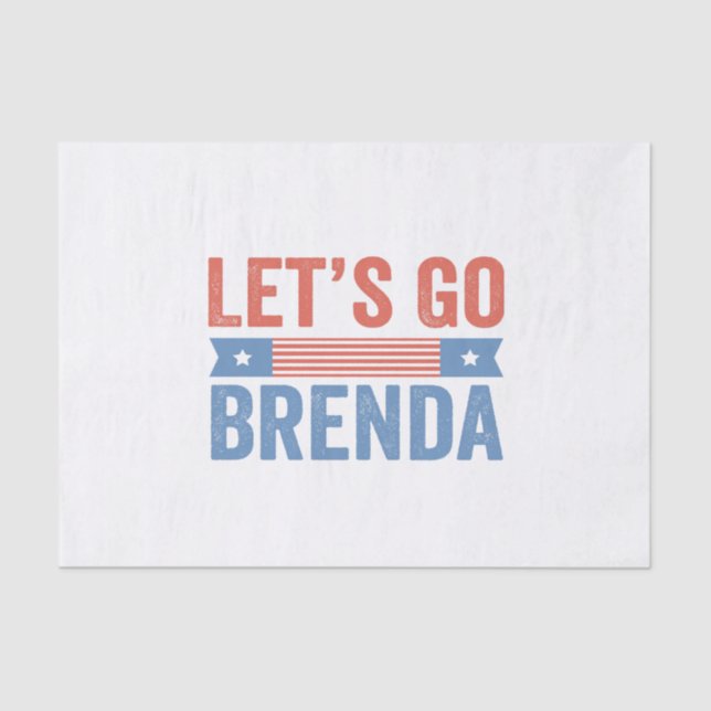 Papel De Seda Vamos Brenda Kamala Elecciones 2024 (Anverso)