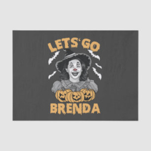 Papel De Seda Vamos Brenda Spooky Halloween Kamala Harris
