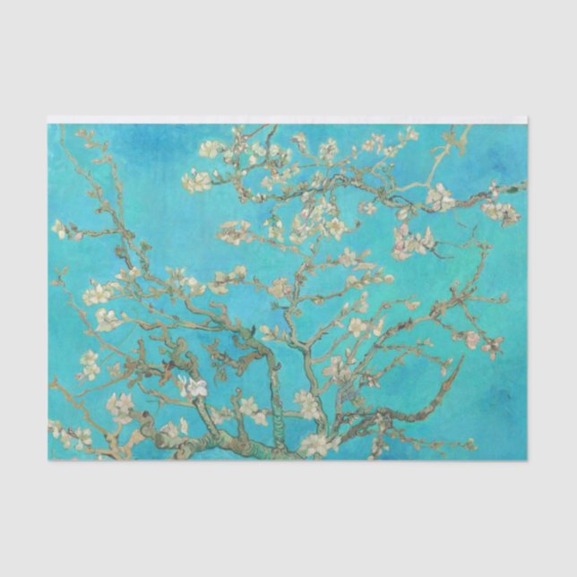 Papel De Seda Van Gogh Almond Blossoms (Anverso)