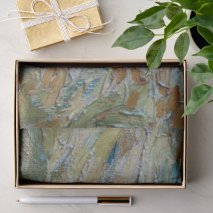 Papel De Seda Van Gogh Artista Pintura Trazo de Pincel Abstracto