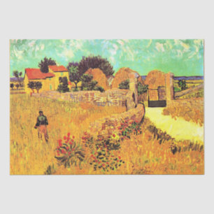 Papel De Seda Van Gogh - Casa de campo en Provenza