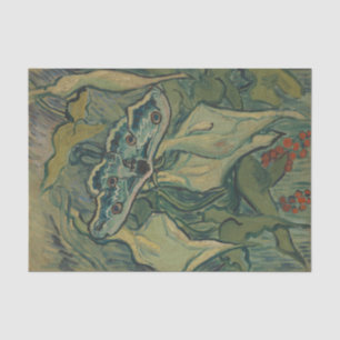 Papel De Seda Van Gogh Mariposa Lunar Gigante Arte de Naturaleza