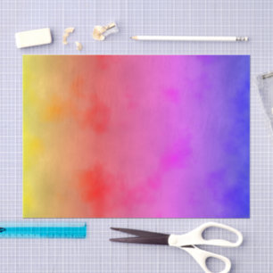 Papel De Seda Vapor arcoiris