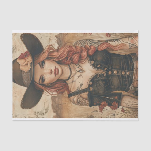 Papel De Seda Vaquera Vibes20 (Anverso)