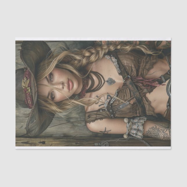 Papel De Seda Vaquera Vibes21 (Anverso)