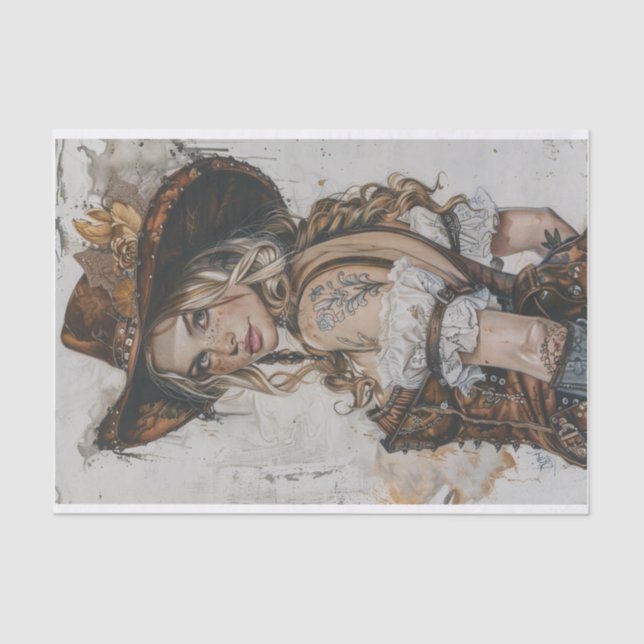 Papel De Seda Vaquera Vibes27 (Anverso)