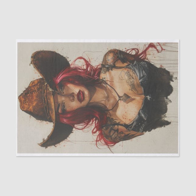 Papel De Seda Vaquera Vibes29 (Anverso)