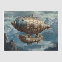 Papel De Seda Vaso Steampunk