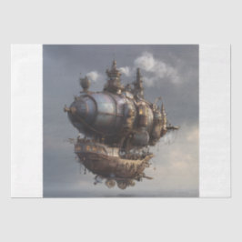 Papel De Seda Vaso Steampunk