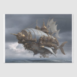 Papel De Seda Vaso Steampunk