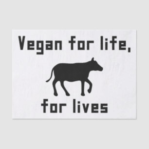 Papel De Seda Vegano para la vida