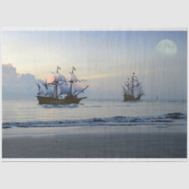 Papel De Seda Vela Barco Pirata Mar de vela 20x30 Descarga