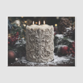 Papel De Seda Vela navidad