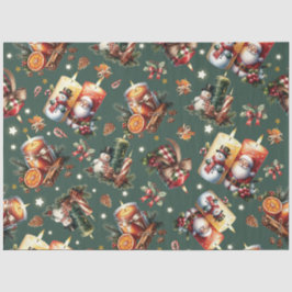 Papel De Seda Velas cálidas para Navidades