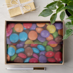 Papel De Seda Velas coloridas, Botones de golosinas, Dulces, Com