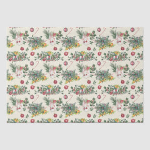 Papel De Seda Velas, juguetes, flores y fruta