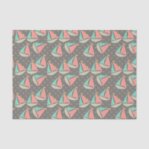 Papel De Seda Veleros caprichosos