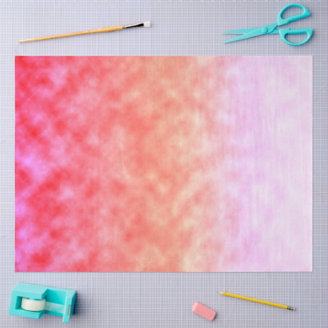 Papel De Seda Velo de fuego sonrosado (Artesanía)