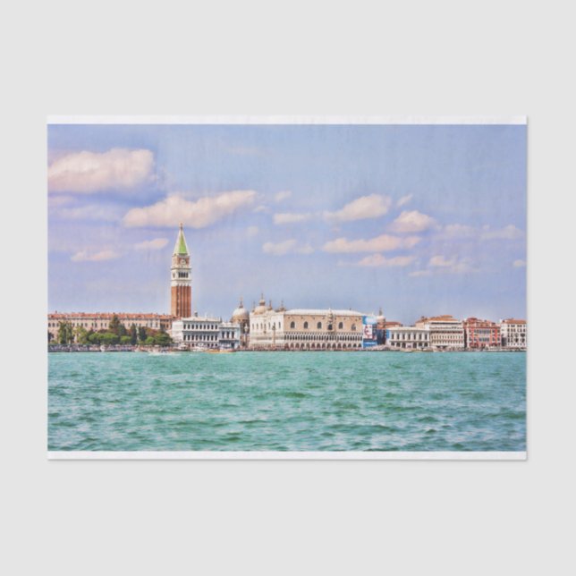 Papel De Seda Venecia, Italia (Anverso)